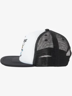 Quiksilver Boy'S 8-16 Rat Pack Trucker Hat White Discount