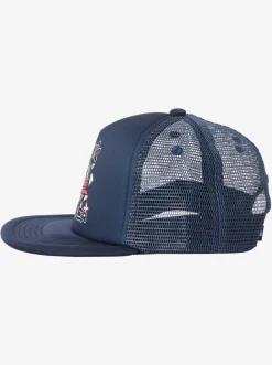 Quiksilver Boy'S 8-16 Rat Pack Trucker Hat Navy Blazer Fashion