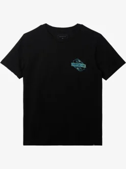 Quiksilver Boy'S 8-16 Rising Water T-Shirt Black Fashion