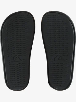 Quiksilver Boy'S 8-16 Rivi Wordmark Slide Sandals Black 2 Hot