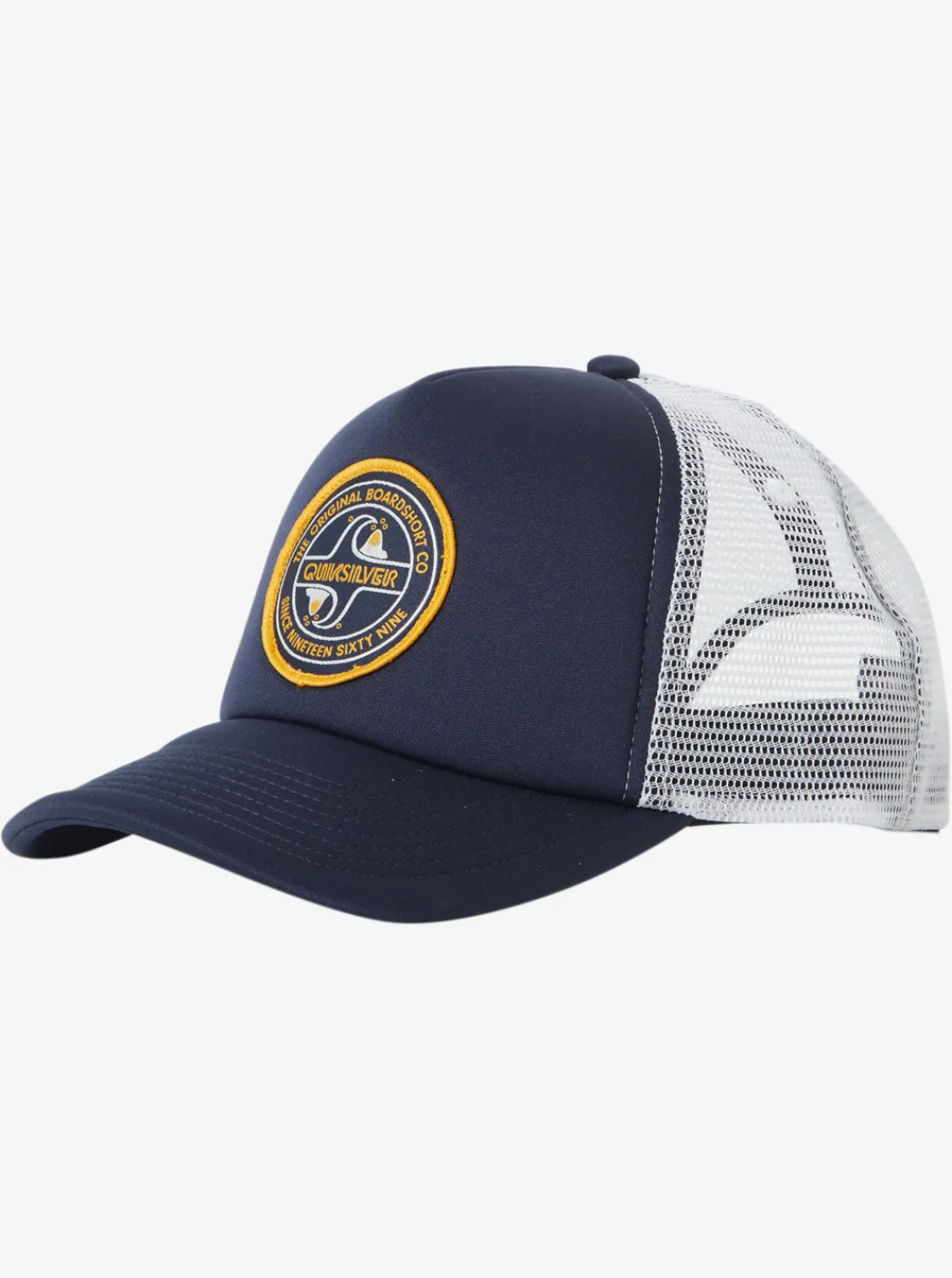 Quiksilver Boy'S 8-16 Secret Slab Trucker Hat Navy Blazer Best