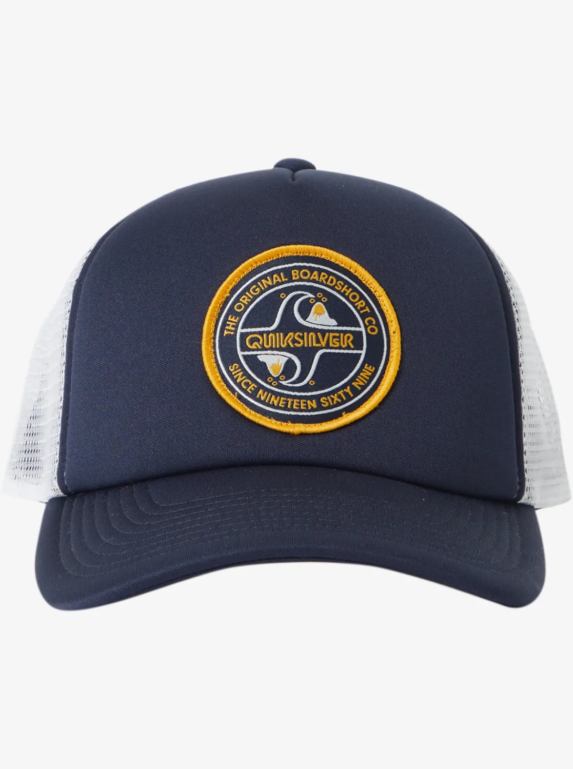 Quiksilver Boy'S 8-16 Secret Slab Trucker Hat Navy Blazer Best