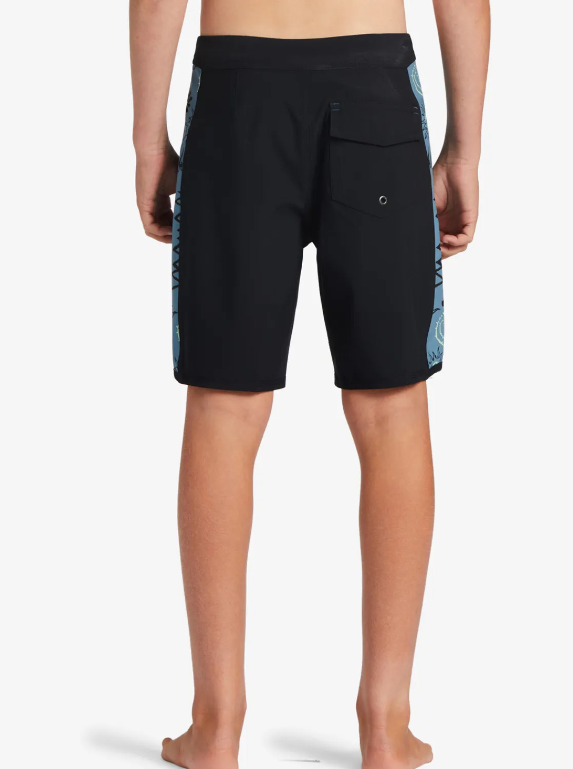 Quiksilver Boy'S 8-16 Surfsilk Radical Arch 16" Boardshorts Black New