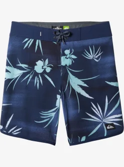 Quiksilver Boy'S 8-16 Surfsilk Scallop 17" Boardshorts Naval Accademy Store