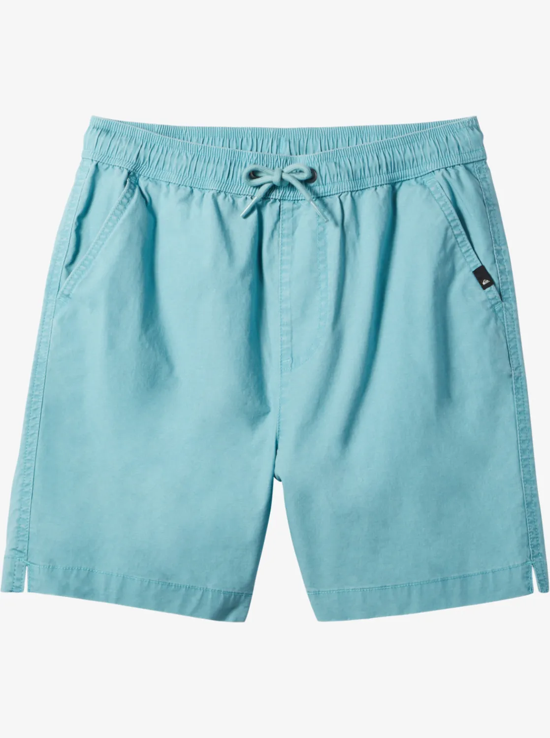 Quiksilver Boy'S 8-16 Taxer 15" Elastic Waist Shorts Cameo Blue Shop