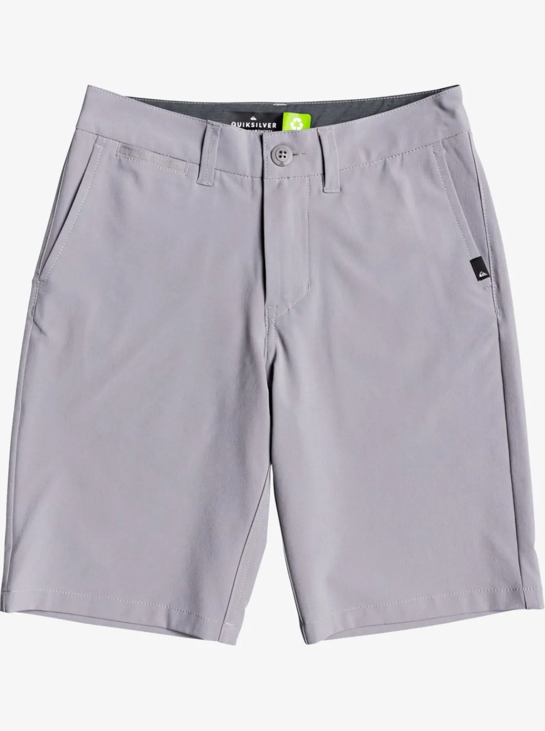 Quiksilver Boy'S 8-16 Union Amphibian 19" Hybrid Shorts Sleet Hot