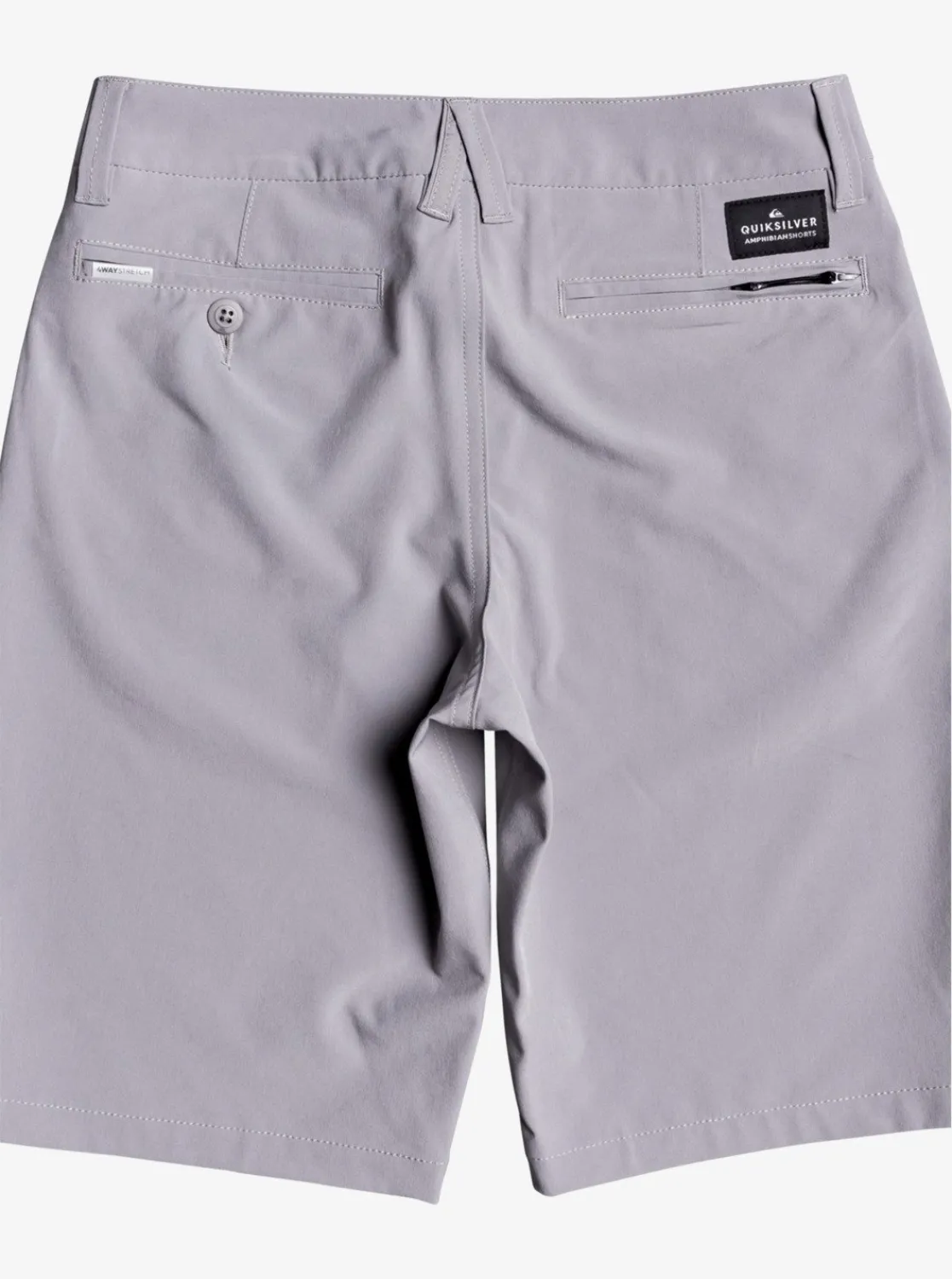 Quiksilver Boy'S 8-16 Union Amphibian 19" Hybrid Shorts Sleet Hot