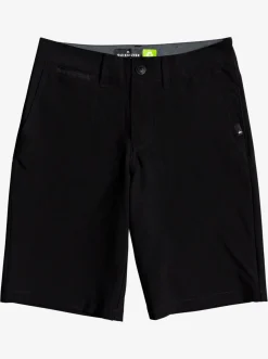 Quiksilver Boy'S 8-16 Union Amphibian 19" Hybrid Shorts Black Sale