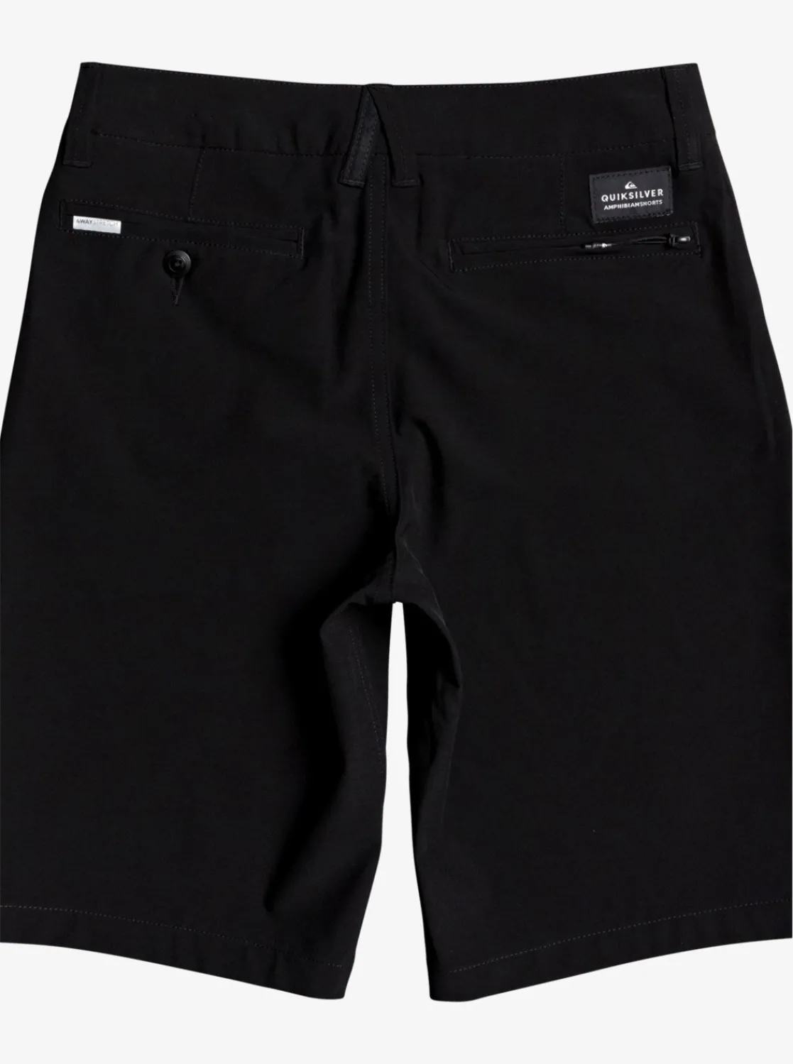 Quiksilver Boy'S 8-16 Union Amphibian 19" Hybrid Shorts Black Sale