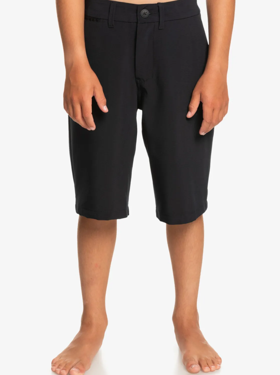 Quiksilver Boy'S 8-16 Union Amphibian 19" Hybrid Shorts Black Sale