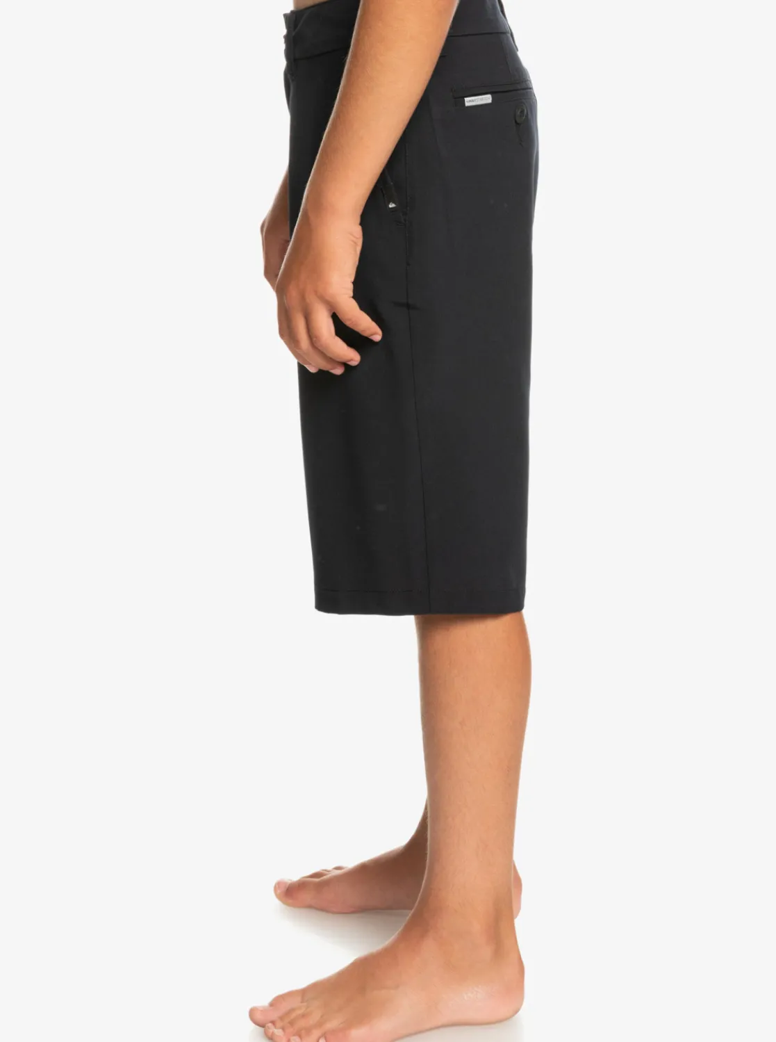 Quiksilver Boy'S 8-16 Union Amphibian 19" Hybrid Shorts Black Sale
