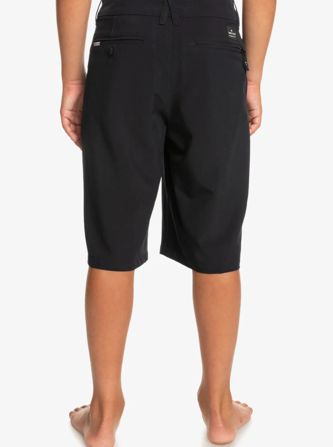 Quiksilver Boy'S 8-16 Union Amphibian 19" Hybrid Shorts Black Sale