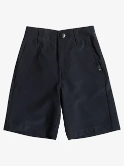 Quiksilver Boy'S 2-7 Union Amphibian 14" Hybrid Shorts Black Best Sale