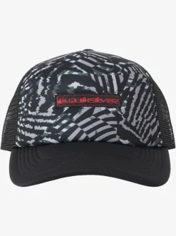 Quiksilver Boy'S 8-16 Vulture Coop Trucker Hat Jet Black Online