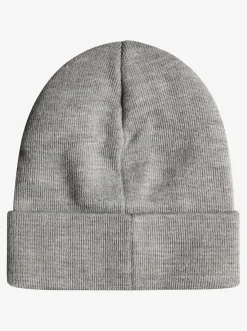 Quiksilver Brigade Fold-Over Beanie Heather Grey Fashion