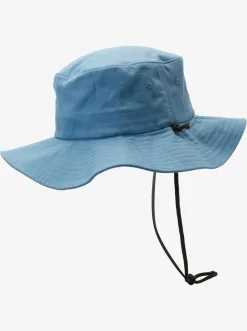 Quiksilver Bushmaster Safari Boonie Hat Aegean Blue New