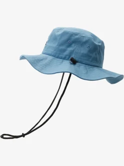Quiksilver Bushmaster Safari Boonie Hat Aegean Blue New