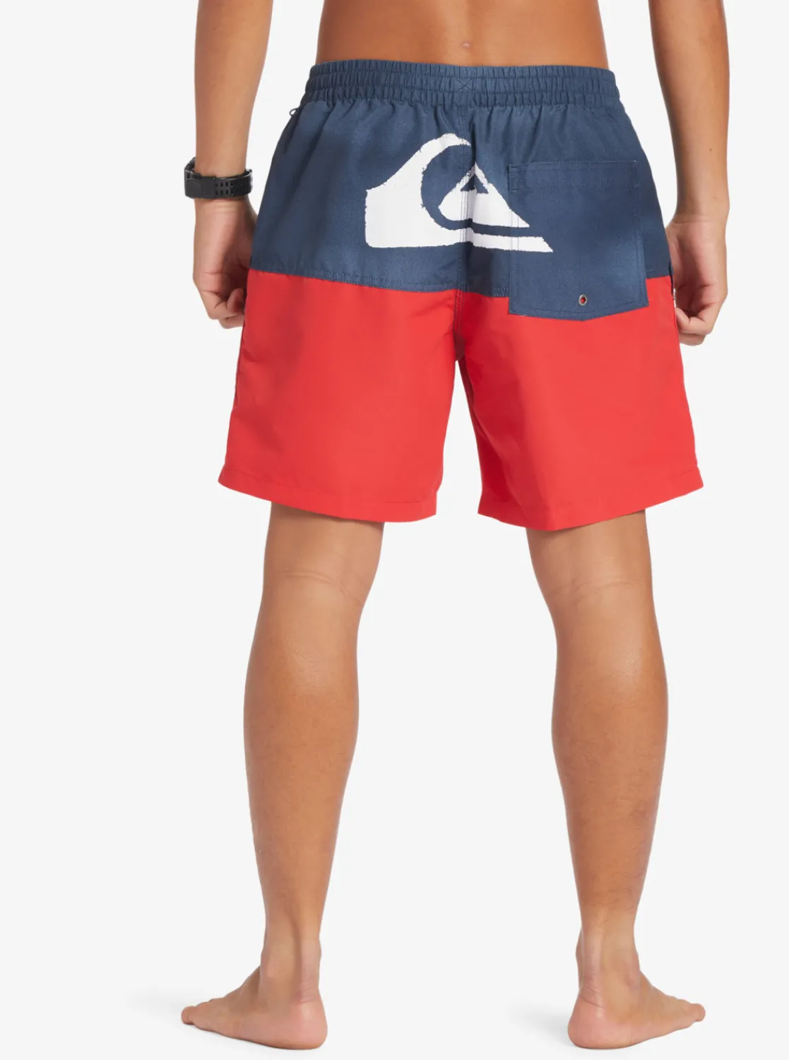 Quiksilver Butt Logo 17" Volleys Navy Blazer Sale