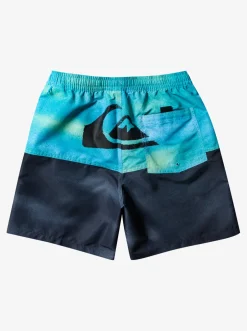 Quiksilver Butt Logo 17" Volleys River Blue Sale
