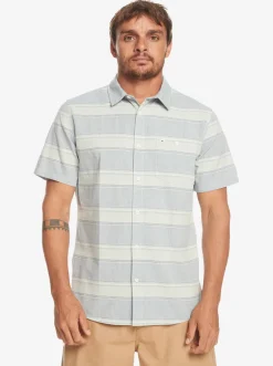 Quiksilver Cali Sunrise Short Sleeve Shirt Bering Sea Cali Cheap
