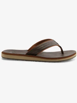 Quiksilver Carver Nubuck Sandals Demitasse - Solid Cheap