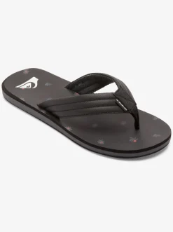Quiksilver Carver Print Sandals Black 4 Shop