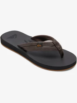 Quiksilver Carver Squish Sandals Brown/Black/Brown Cheap