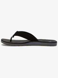 Quiksilver Carver Suede Core Sandals Black 1 Cheap