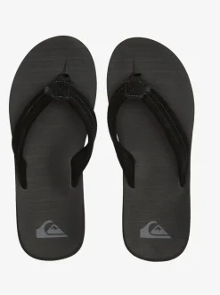 Quiksilver Carver Suede Core Sandals Black 1 Cheap