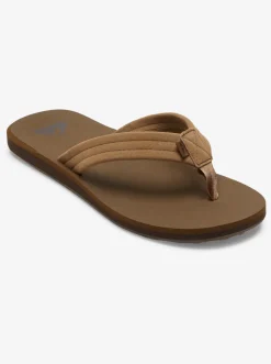 Quiksilver Carver Suede Core Sandals Tan 1 Hot