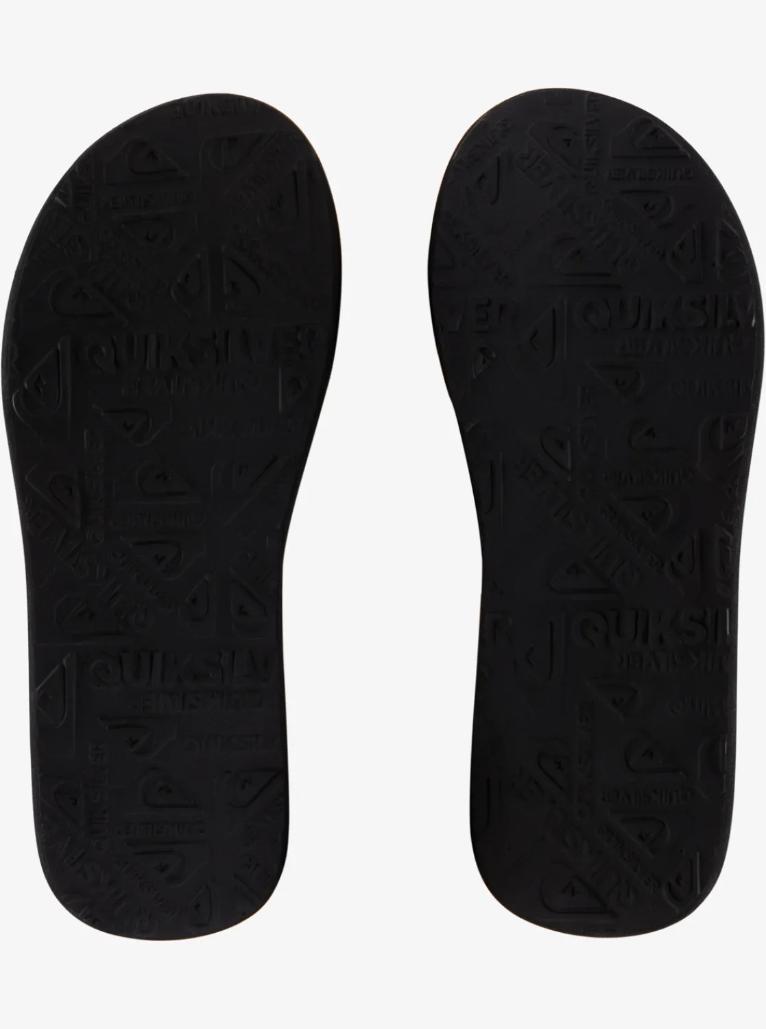 Quiksilver Carver Suede Leather Sandals Solid Black Outlet