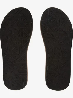 Quiksilver Carver Tropics Sandals Brown/Brown/Black Cheap