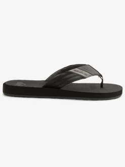 Quiksilver Carver Tropics Sandals Black/Black/Grey Fashion