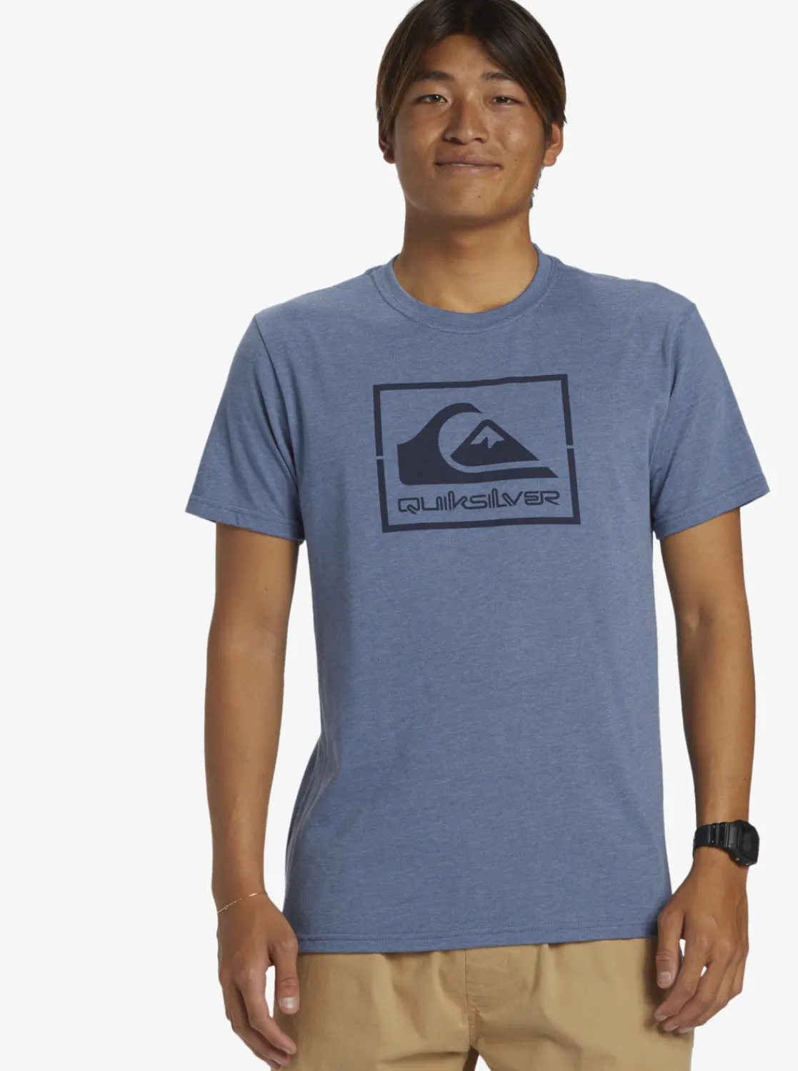 Quiksilver Casual Encounter T-Shirt Bering Sea Heather Cheap