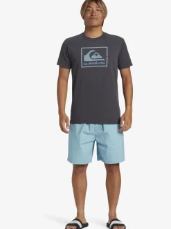 Quiksilver Casual Encounter T-Shirt Charcoal Heather Best Sale