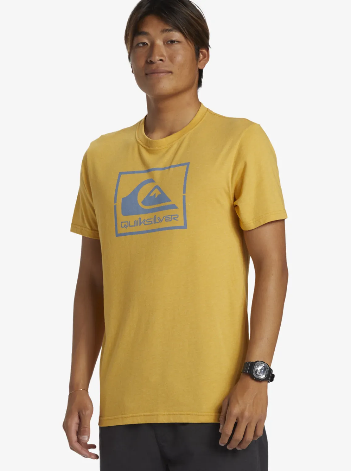 Quiksilver Casual Encounter T-Shirt Bright Gold Heather Discount