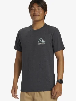 Quiksilver Circle Back T-Shirt Charcoal Heather Shop