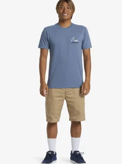 Quiksilver Circle Back T-Shirt Bering Sea Heather Flash Sale