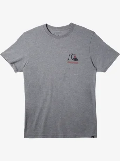Quiksilver Circle Back T-Shirt Medium Grey Heather Store