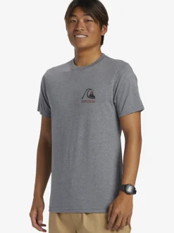 Quiksilver Circle Back T-Shirt Medium Grey Heather Store