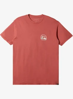 Quiksilver Clean Circle T-Shirt Mineral Red Fashion
