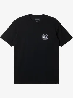 Quiksilver Clean Circle T-Shirt Black Cheap