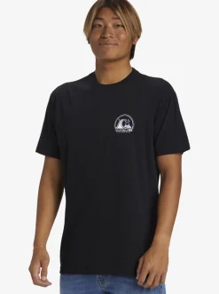 Quiksilver Clean Circle T-Shirt Black Cheap