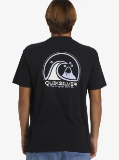 Quiksilver Clean Circle T-Shirt Black Cheap