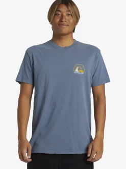 Quiksilver Clean Circle T-Shirt Bering Sea Clearance