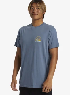 Quiksilver Clean Circle T-Shirt Bering Sea Clearance