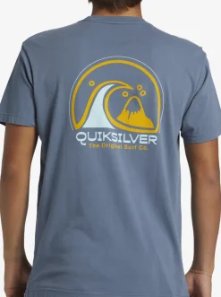 Quiksilver Clean Circle T-Shirt Bering Sea Clearance