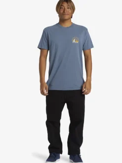 Quiksilver Clean Circle T-Shirt Bering Sea Clearance