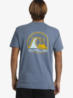 Quiksilver Clean Circle T-Shirt Bering Sea Clearance