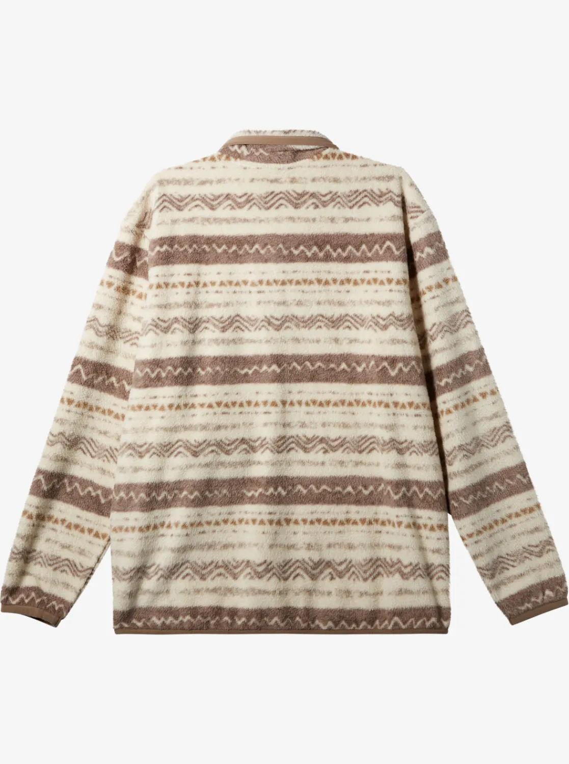 Quiksilver Clean Coasts Zip-Up Fleece Birch Playa Mesa Cheap